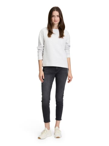 BETTY & CO Bluza w kolorze biało-szarym