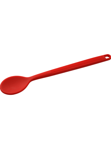 Dr. Oetker Silikon-Kochlöffel "Flexxible Love" in Rot - (L)30,5 cm