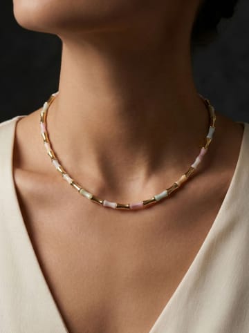 Lodie Silver Ketting met sierelementen