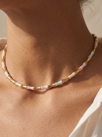 Lodie Silver Halskette mit Schmuckelementen