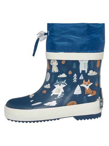 Playshoes Kalosze "Forest" w kolorze granatowym