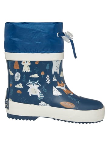 Playshoes Kalosze "Forest" w kolorze granatowym