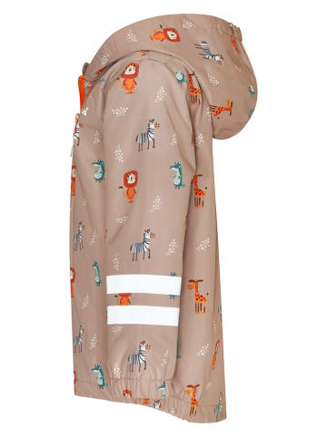 Playshoes Regenjacke in Hellbraun