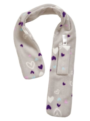 Playshoes Fleece-Steckschal in Grau