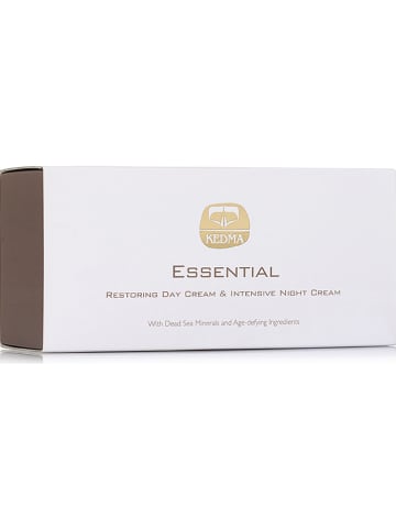 2-delige set: dag- en nachtcrème "Facial"