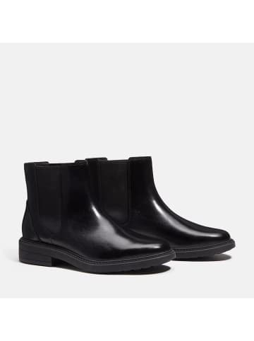 Timberland Skórzane sztyblety "Stormbucks" w kolorze czarnym