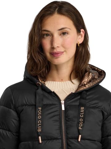 Polo Club Steppjacke in Schwarz