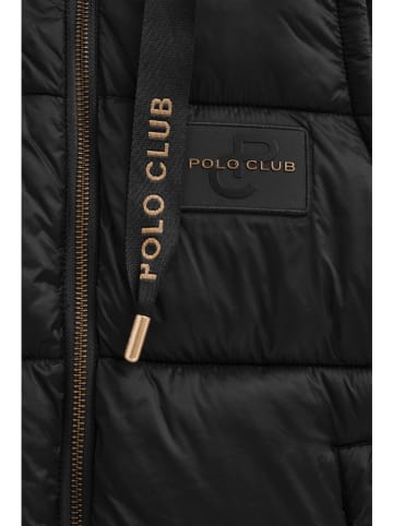 Polo Club Doorgestikte bodywarmer zwart