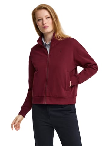 Polo Club Sweatjacke in Bordeaux