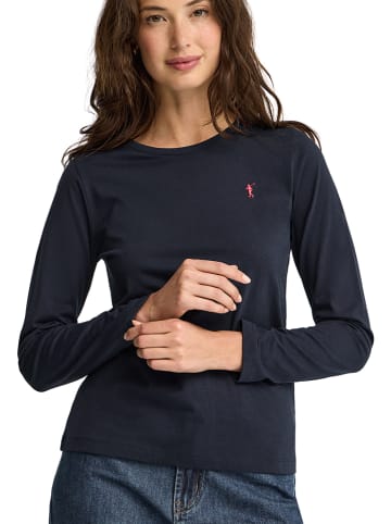 Polo Club Longsleeve in Dunkelblau