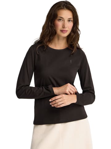 Polo Club Longsleeve in Braun