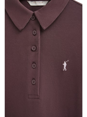 Polo Club Poloshirt in Pflaume