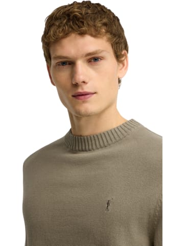 Polo Club Pullover in Taupe
