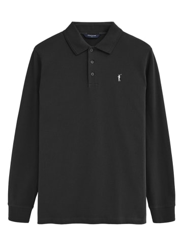 Poloshirt in Schwarz