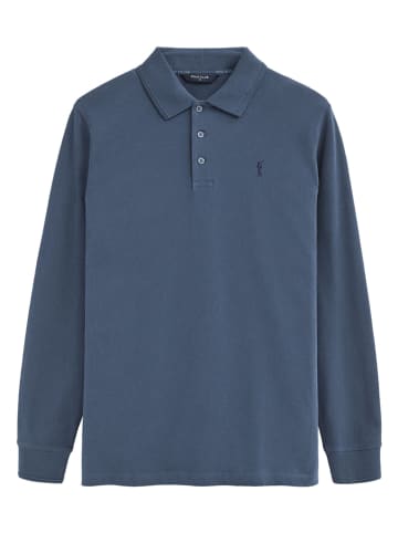 Polo Club 2er-Set: Poloshirts in Blau/ Dunkelblau