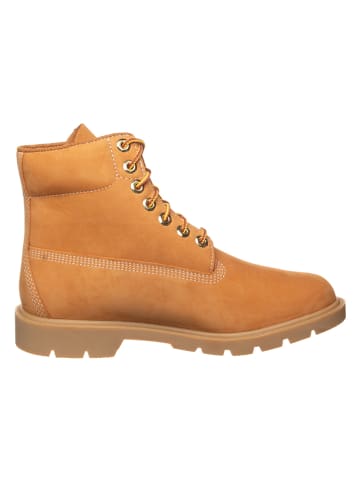 Leren boots "6 In" lichtbruin