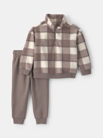 2tlg. Outfit in Taupe