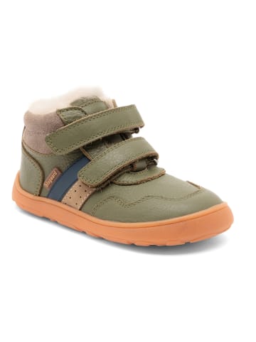 bisgaard Leder-Barfußschuhe "Lucas" in Khaki