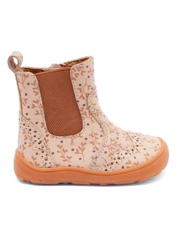 bisgaard Leder-Barfußschuhe "Katie" in Beige