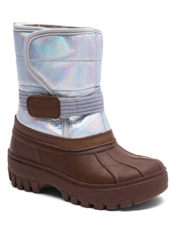 bisgaard Boots "Pacson" zilverkleurig/lichtbruin