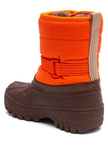 bisgaard Winterstiefel "Pacson" in Orange/ Braun