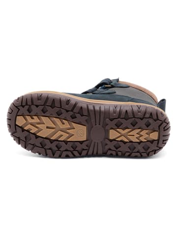 bisgaard Leren boots donkerblauw