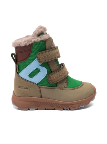 bisgaard Winterstiefel ''Spencer'' in Hellbraun/ Grün
