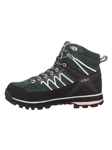 cmp Leder-Trekkingschuhe "Moon Mid" in Grün
