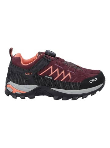 cmp Leder-Trekkingschuhe "Rigel Low" in Rot