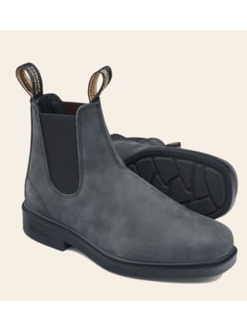Blundstone Leder-Chelsea-Boots in Dunkelblau