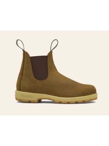 Blundstone Leder-Chelsea-Boots in Khaki