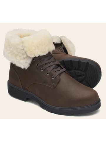 Blundstone Leder-Boots in Braun