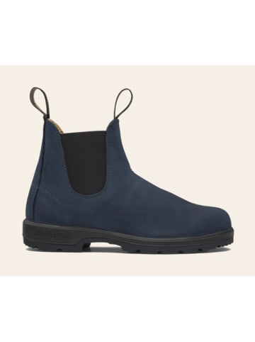 Blundstone Leder-Chelsea-Boots in Dunkelblau