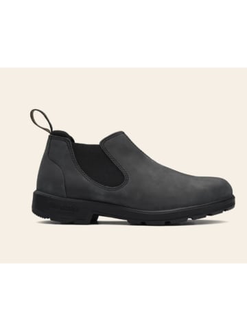 Blundstone Leder-Ankle-Boots in Schwarz
