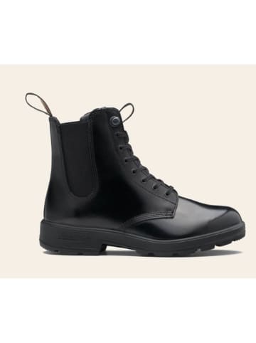Blundstone Leder-Boots in Schwarz