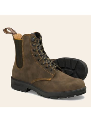 Blundstone Leder-Boots in Braun