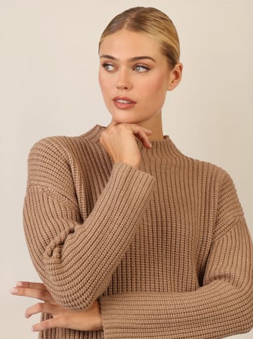APART Pullover in Hellbraun