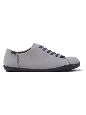 Camper Leder-Schnürschuhe in Grau