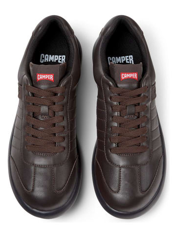 Camper Leder-Sneakers in Braun