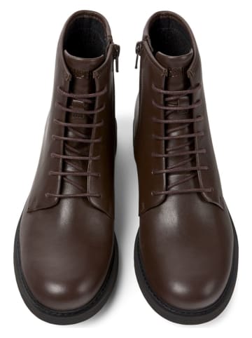 Camper Leder-Boots in Braun