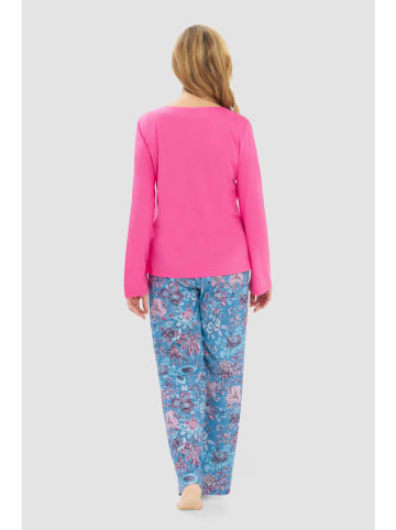 Pyjama-Oberteil in Pink