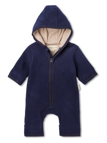 Wollwalk-Overall "Elli" in Dunkelblau