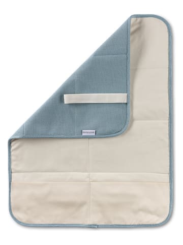 Wickelclutch mit Wickelunterlage "Mara" in Blau