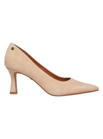 s.Oliver Leder-Pumps in Beige