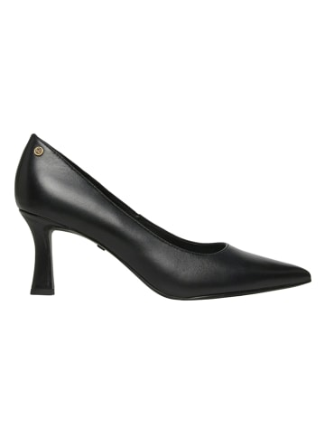 s.Oliver Leder-Pumps in Schwarz