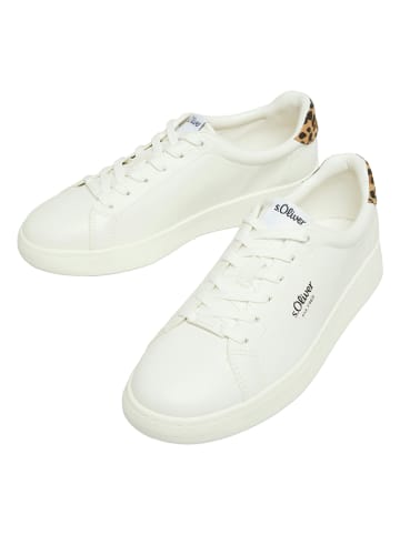 s.Oliver Sneakers in Creme
