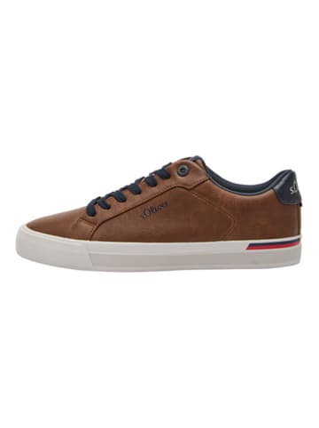 s.Oliver Sneakers in Hellbraun