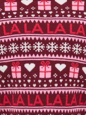 KIDS ONLY Pullover "Xmas" in Bordeaux