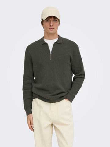 ONLY & SONS Pullover "Phil" in Grau