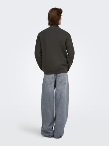 ONLY & SONS Sweter "Carter" w kolorze szarym